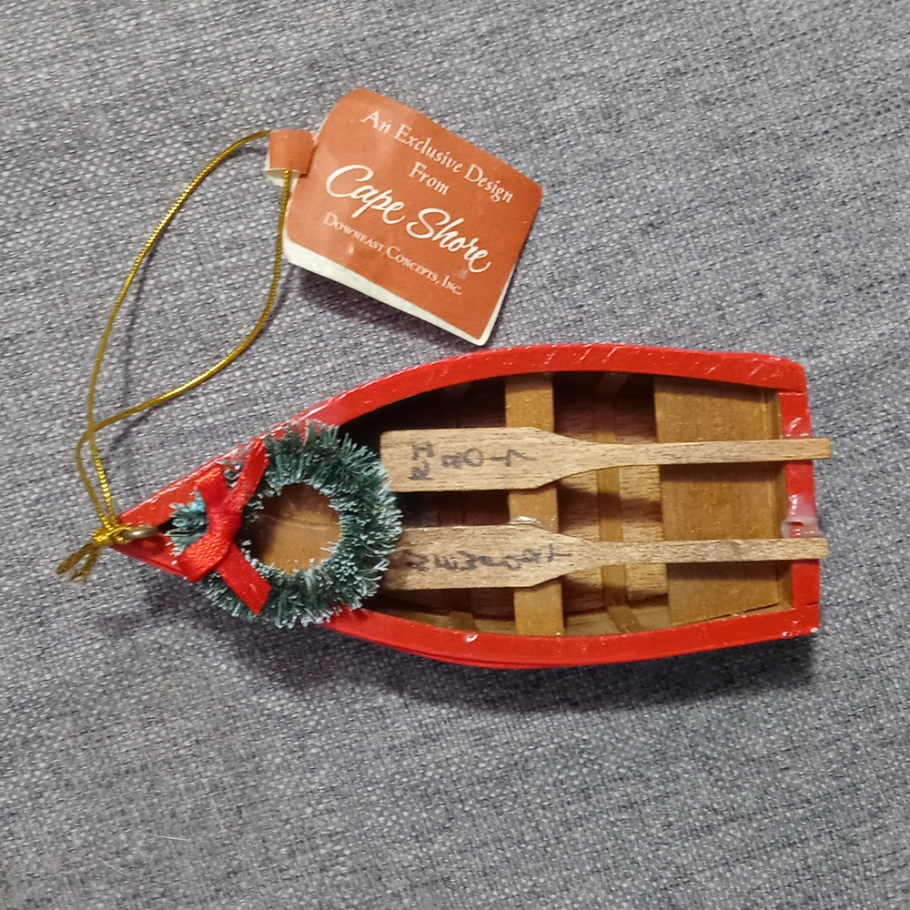 Newport RI 2017 Boat Christmas Ornament